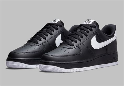 nike air force 1 low zwart wit|nike air force 1 wit.